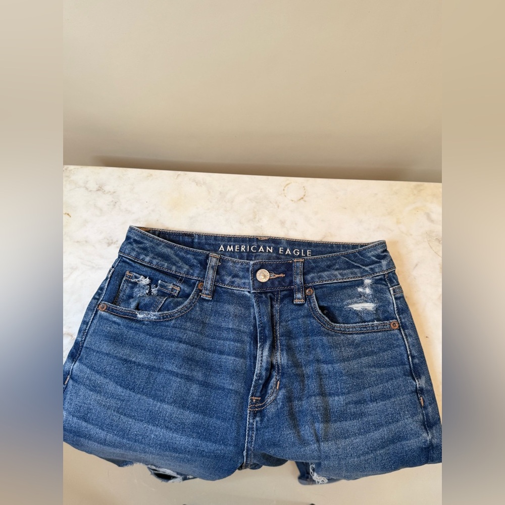 American Eagle Outfitters Classic Blue Denim Shorts